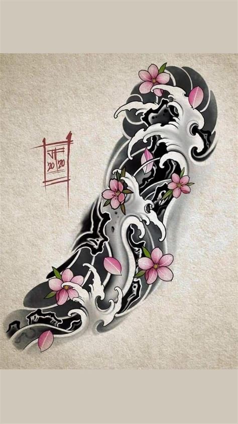 japanese sleeve tattoo drawings